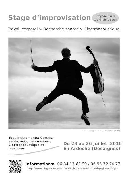 Affiche Stage 2016